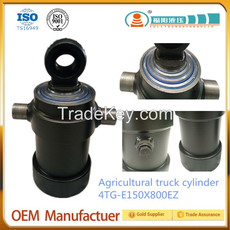 multi-stage telescopic small hydraulic cylinders used for agricultural machinery