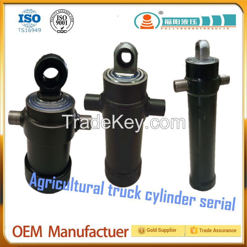 multi-stage telescopic small hydraulic cylinders used for agricultural machinery