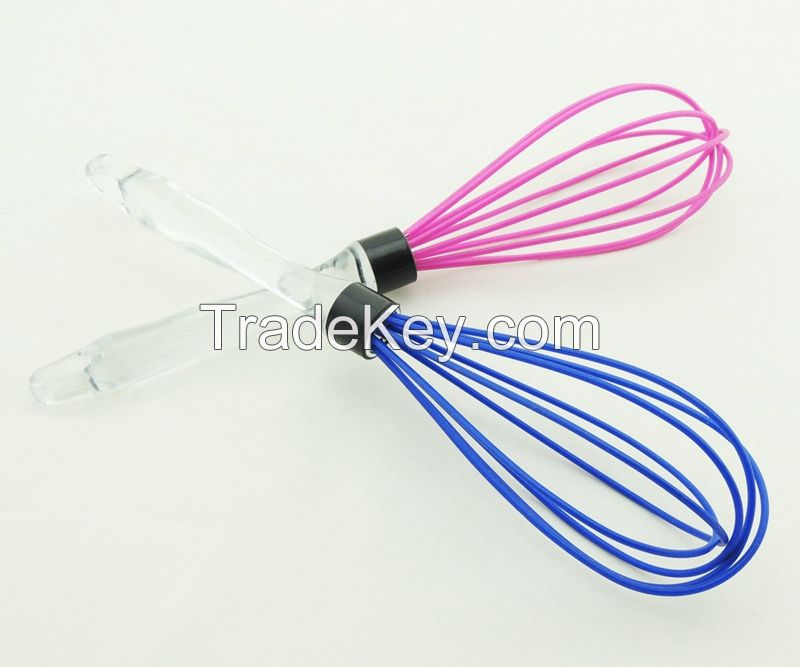 Factory Price Colorful Silicone Egg Whisk Hot Sale Egg Beater