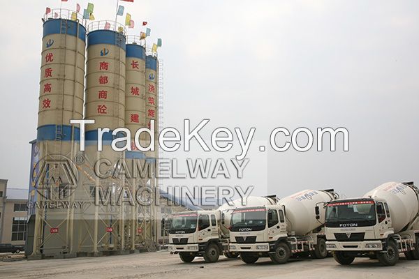 HZS180 concrete batching plant