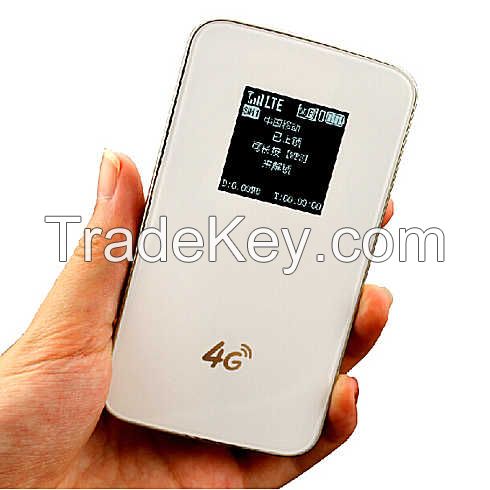 Hot sell 4G LTE Portable 4G WiFi Router 3G 4G LTE Router with SIM card slot for travel or business
