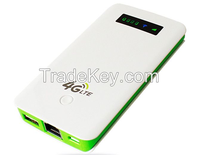 5200mAh baterry 150Mbps Protable 4G LTE Wireless router share with more than 10users