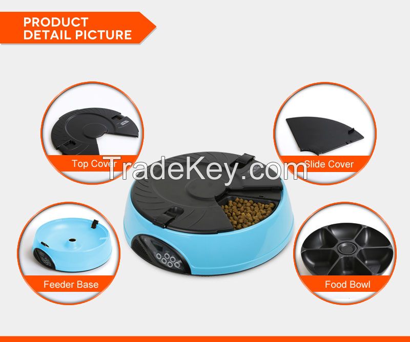6-meal Automatic Pet Feeder