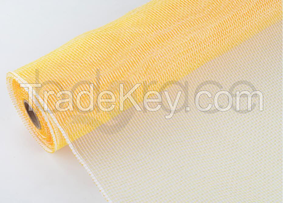 21&amp;quot;*10 yards plastic deco mesh for flower wrapping made in china
