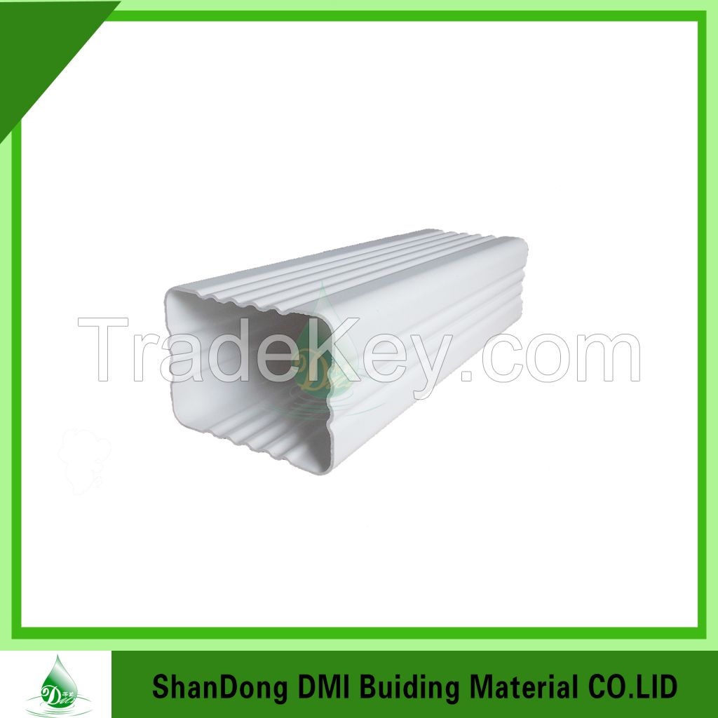 5.2 inch high quality pvc rain gutter system