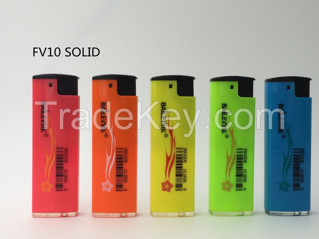 Rubber Triangular Electronic Lighter