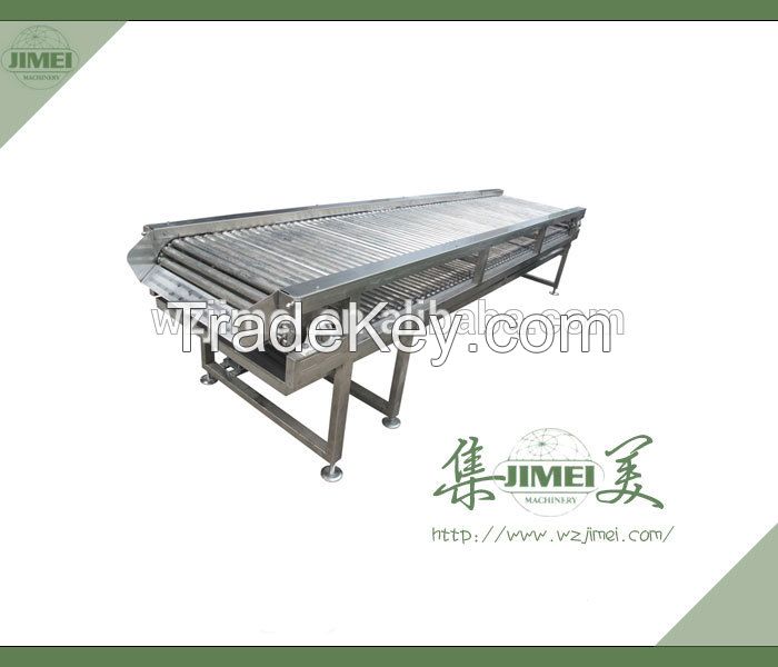 Stainless steel rolling rail type fruit sorting machine/fruit and vegetable selecting machine