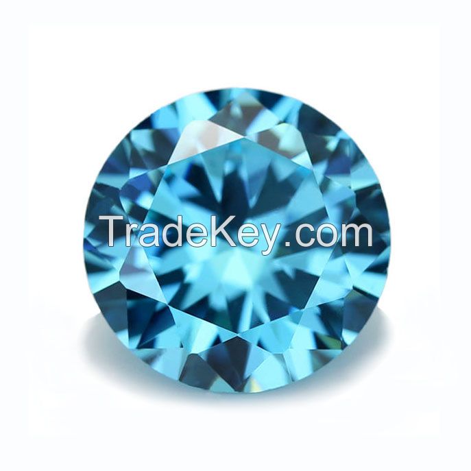 Diamond Cut Aquamarine Gemstones