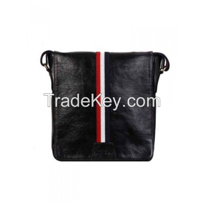 Leather Crossbody Messenger Bag For Men