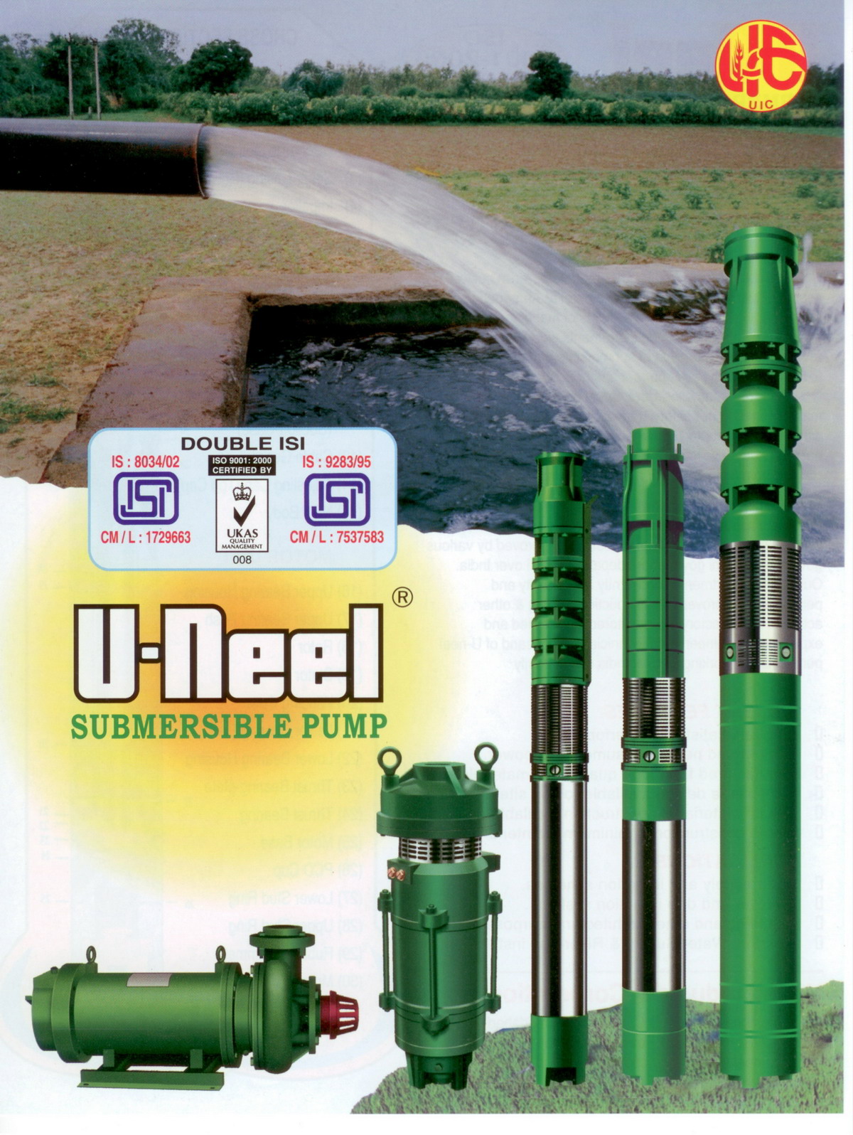 submersible pumpsets &amp; Castings