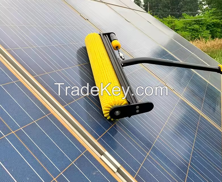 Solar panel cleaning equipment focus on the research of solar panel cleaning solutions