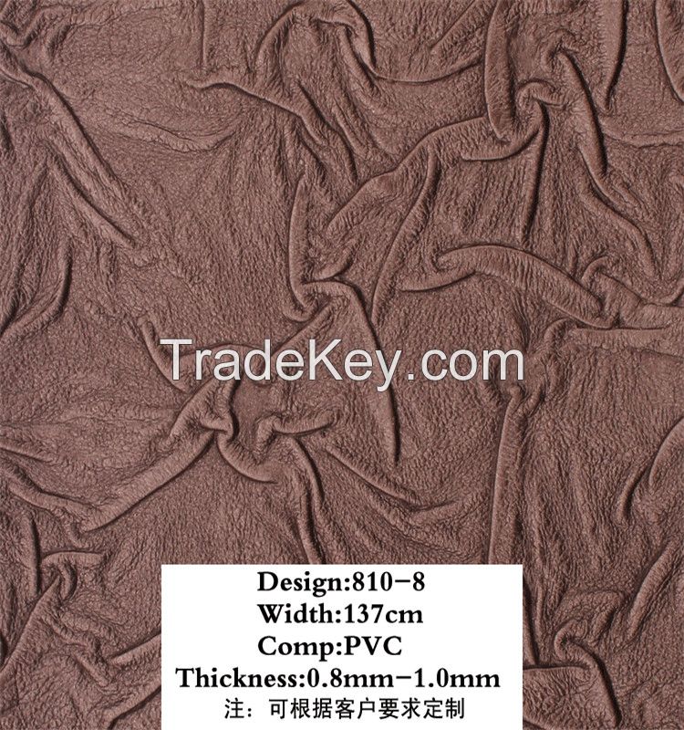 knitted 3d wall paper pvc bonded leather