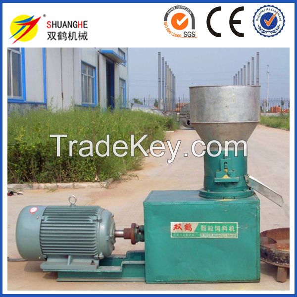 Flat die ring die animal feed pellet making machine