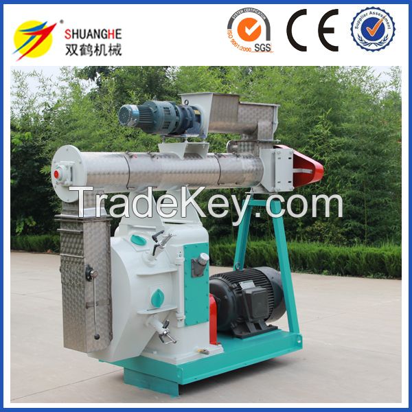 SH -350 Automatic ring die feed mill /making machine production line for poultry