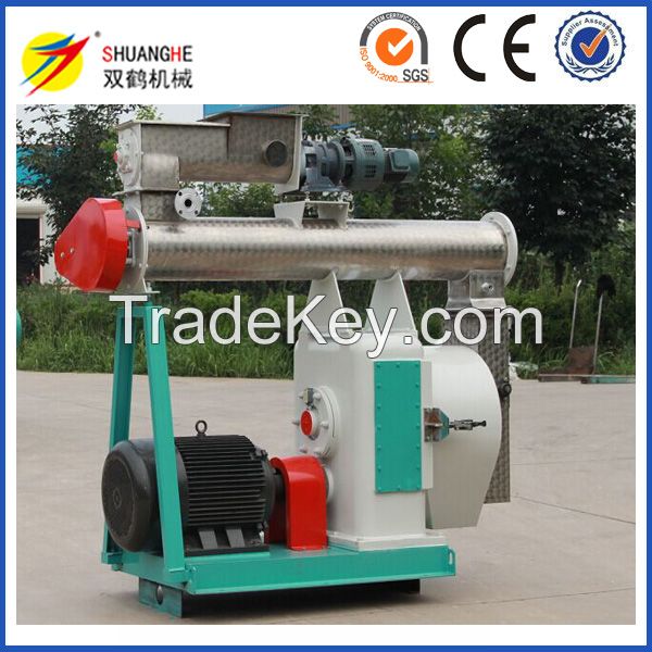 SH -350 Automatic ring die feed mill /making machine production line for poultry