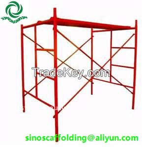 Ladder frame scaffolding system