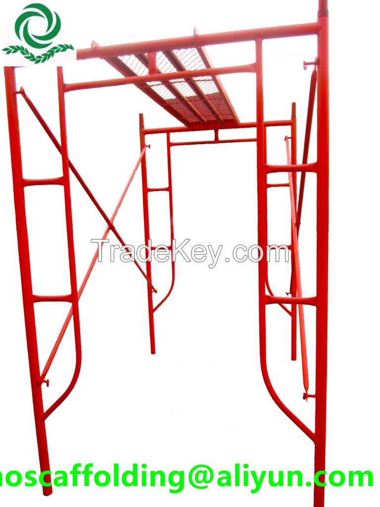 H frame scaffolding system