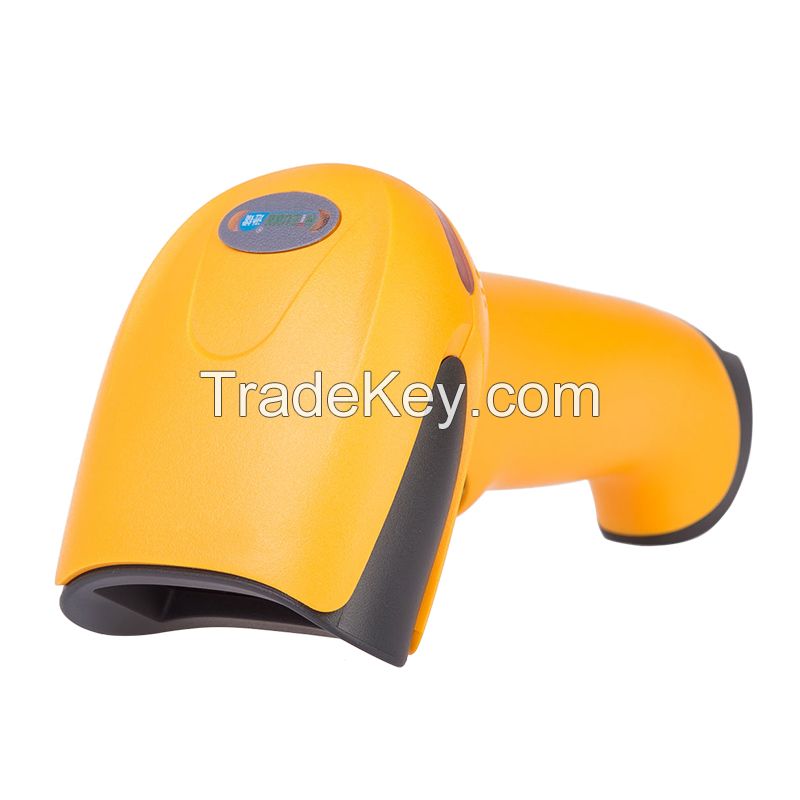 Wireless laser barcode scanner