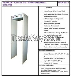 Door Frame Metal Detector with Battery Back-up