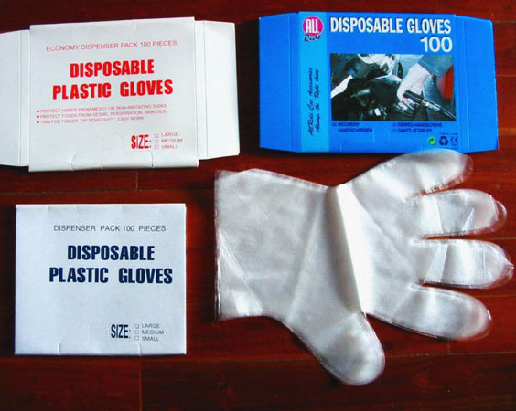 Disposable HDPE Glove