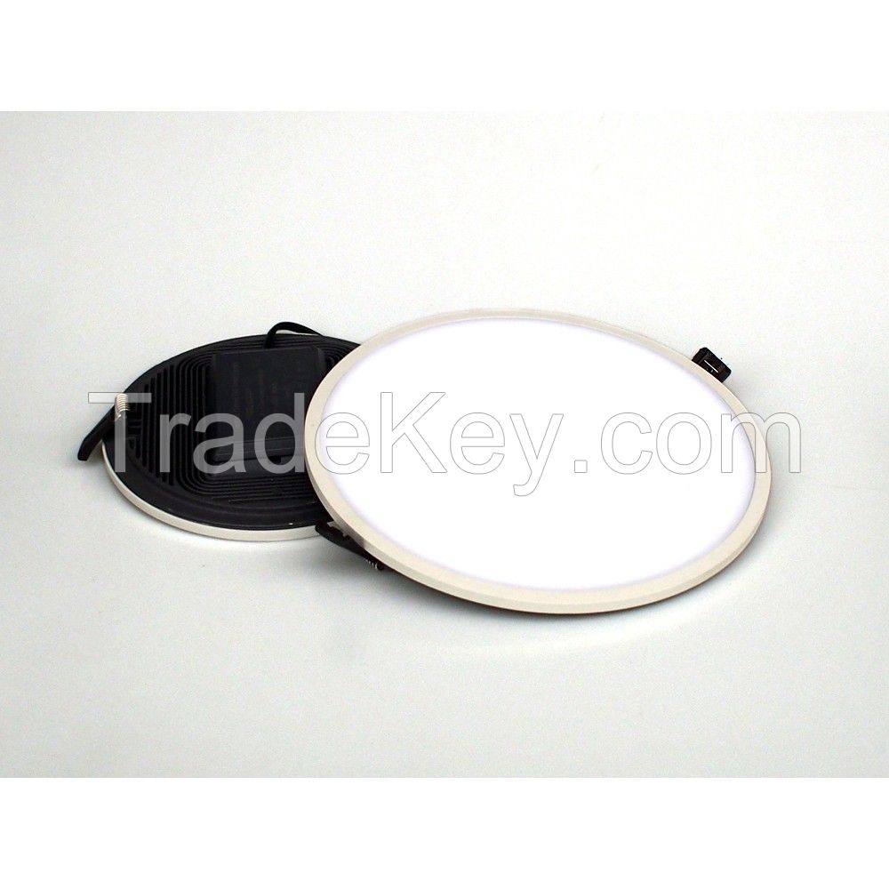 hot product round redessed 8W ultrathin led panel light