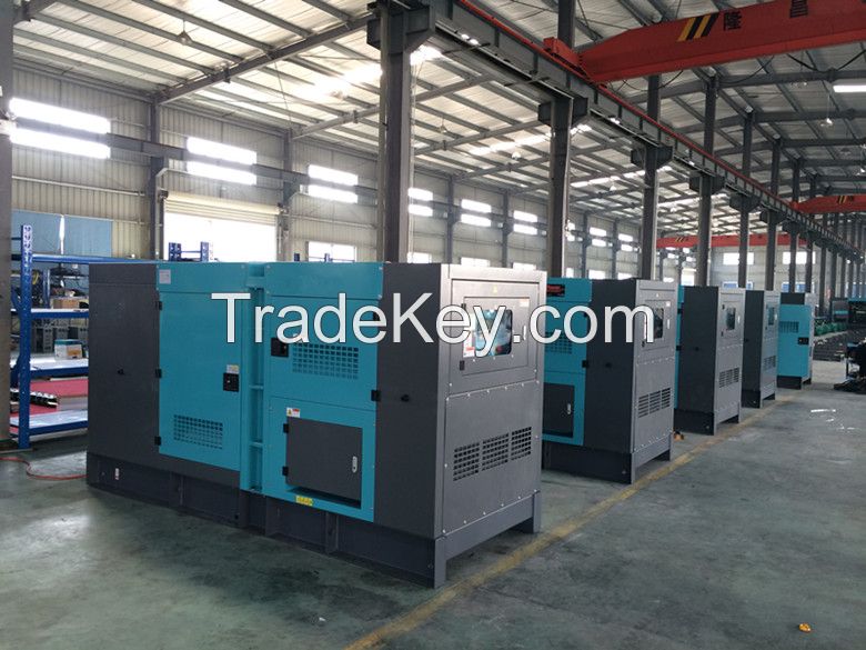 AC Three Phase Output Type 125kva/100kw Cummins Soundproof Generator Price