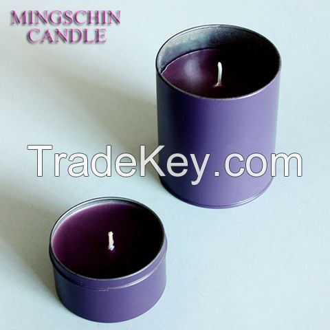 Mingschin Scented Colorful Tin Candle