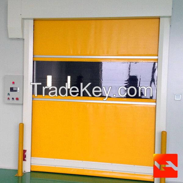 High Speed Industrial Automatic Stacking Folding up Door