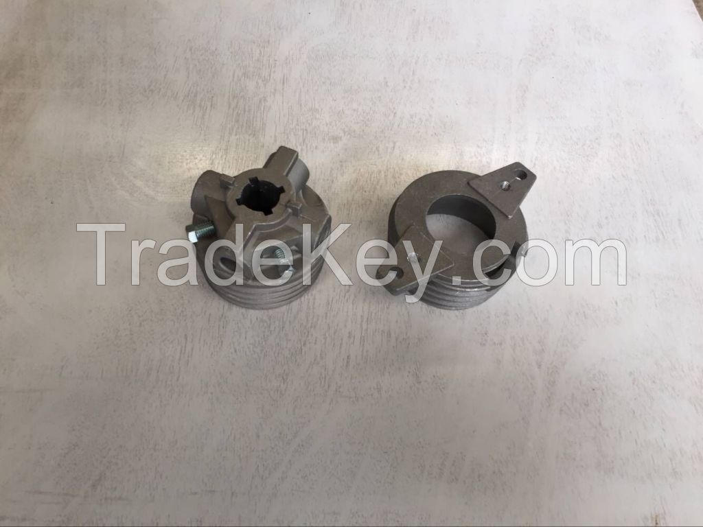 5 1/4 inches flange suitable for the torsion spring with 132mm inner diameter