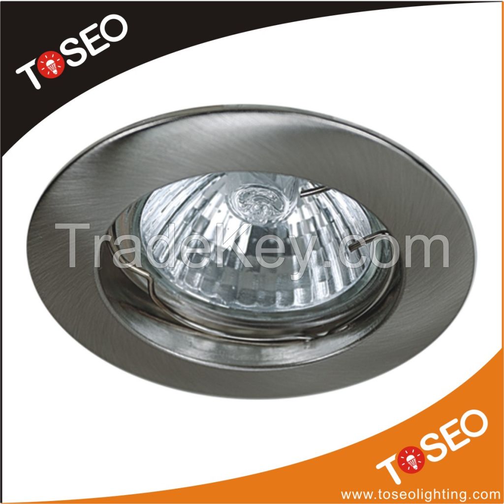 round fixed mr16 recessed downlight