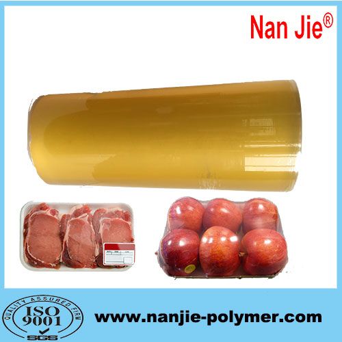 Nan Jie 25-60cm PVC food grade cling film for wholesale