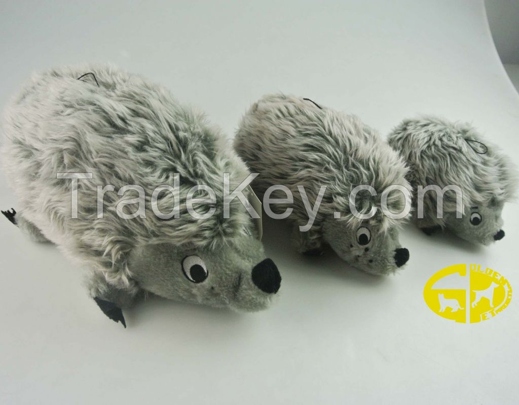 Pet Product Pet Plush Toy of Hedgehog for Dog