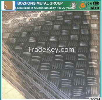 2017A aluminum checker plate embossed aluminum sheet metal roll prices