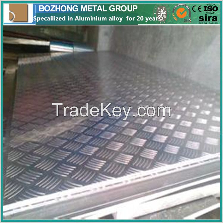 High quality 6082 Aluminium Checkered Plate