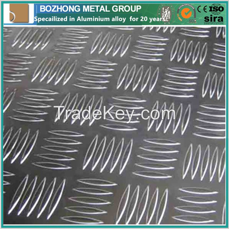 China Manufacture 6181 Aluminium Checkered Plate