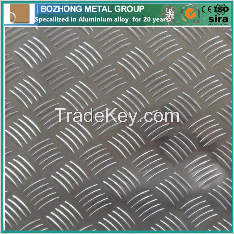 High quality 6082 Aluminium Checkered Plate
