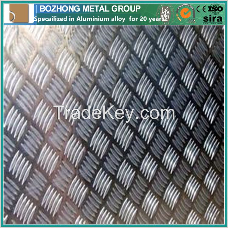 China Manufacture 6181 Aluminium Checkered Plate