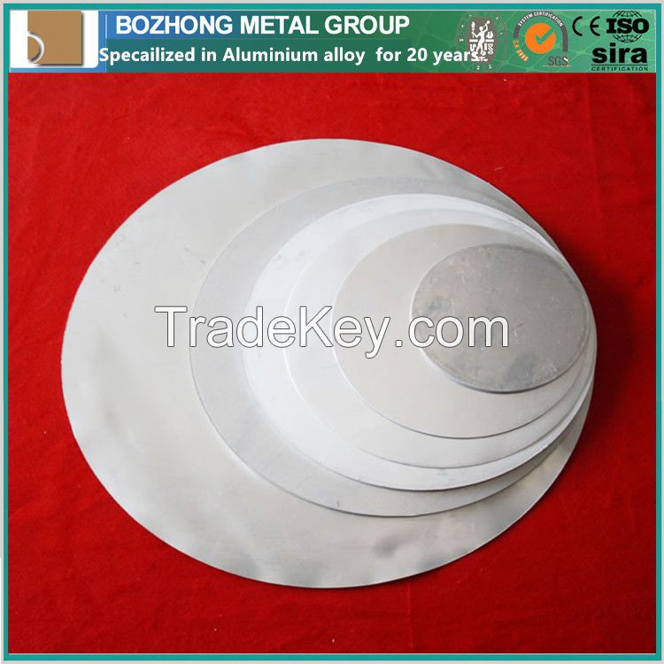 2014A aluminium mirror circle sheet for cooking utensils