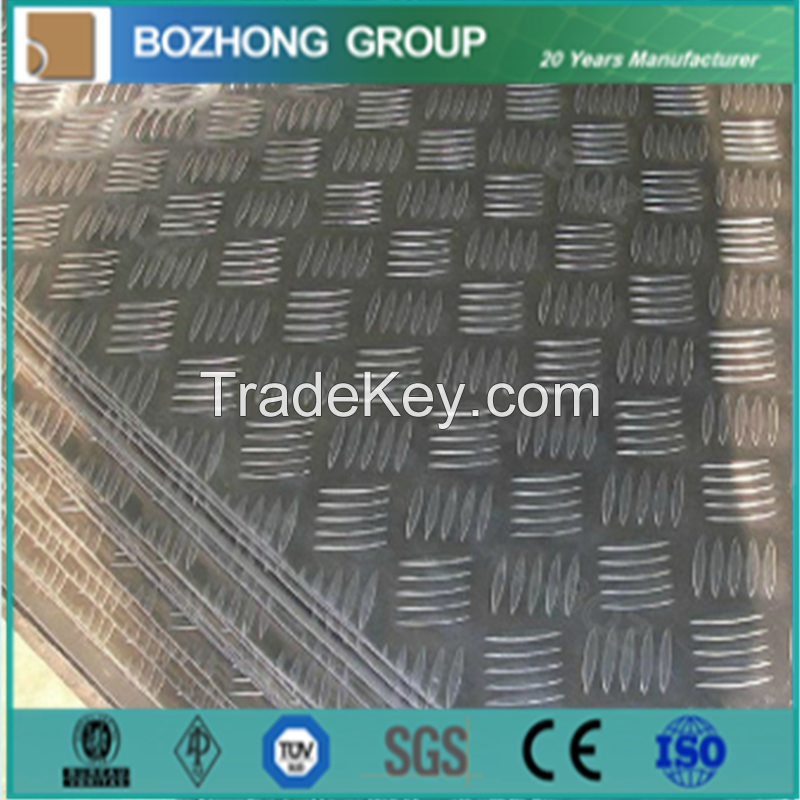 5082 aluminum alloy checkered sheet price per kg on hot sale