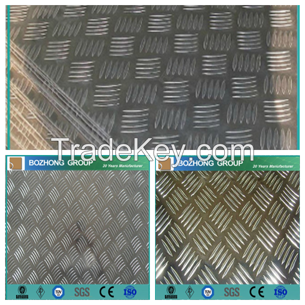 2024 aluminum alloy checkered sheet price per kg on hot sale