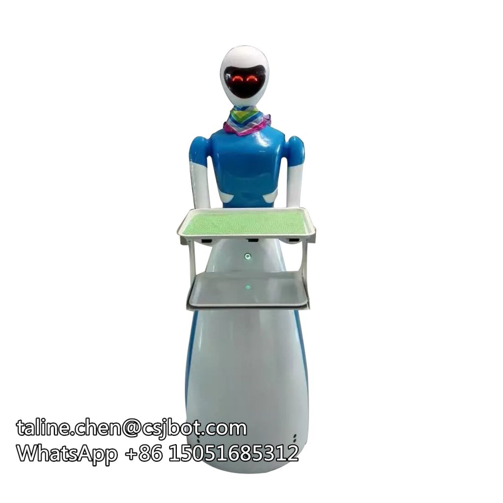 Beaty robot meal delivery robot waiter robot waitress