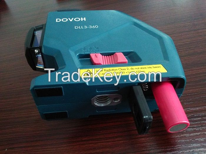 DOVOH 12Lines 3D laser leveling DLL3-360 CLASSIC  Red Beam 20mw