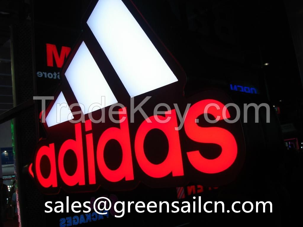 3D custom sign logo stainless steel acrylic LED channel letter signs 