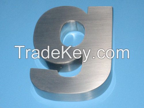 Outdoor signs stainless steel letter logo channel lettering customized signage