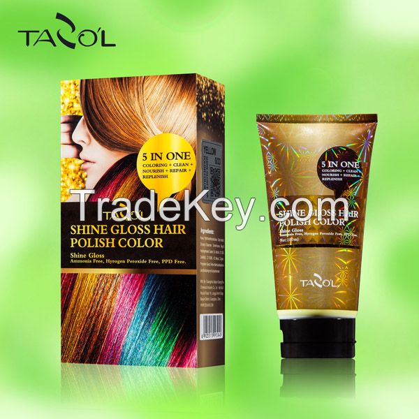 3D Sparkle Brilliant Colorful Hair Color Cream