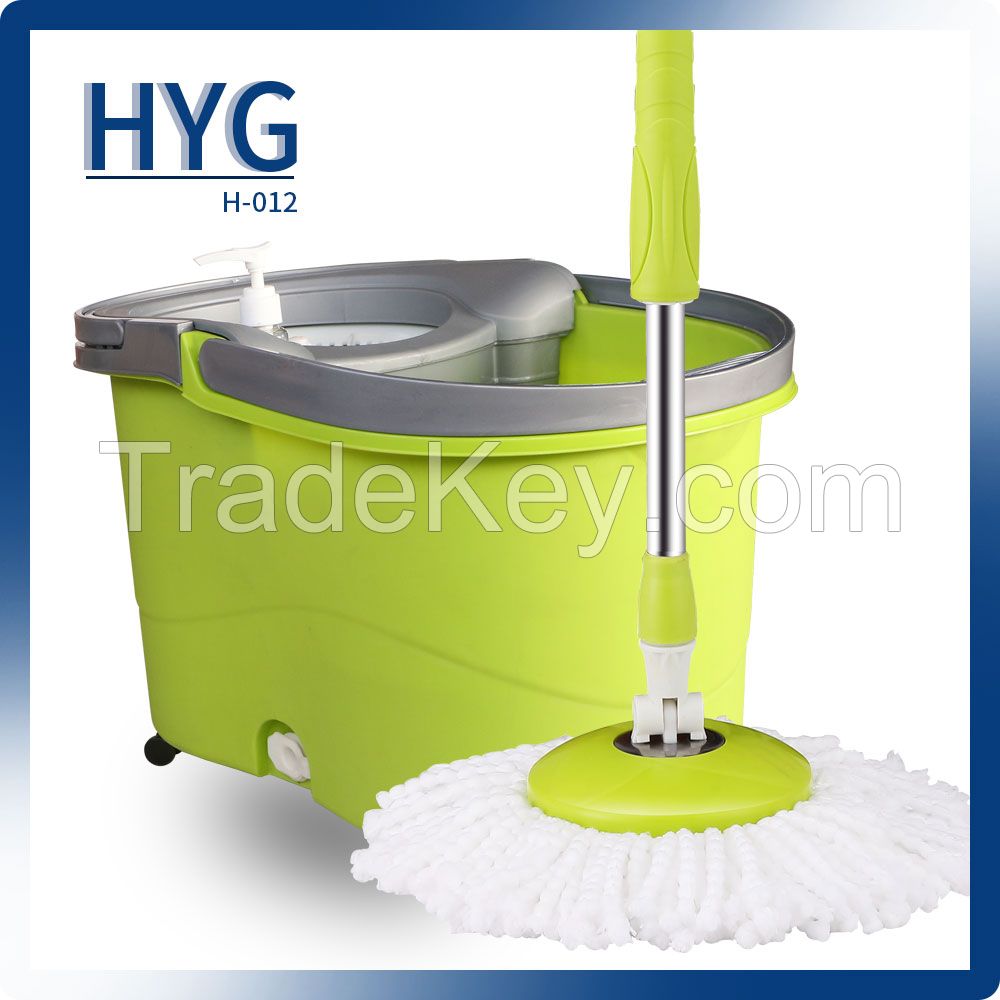 360 spining magic mop with big wheel