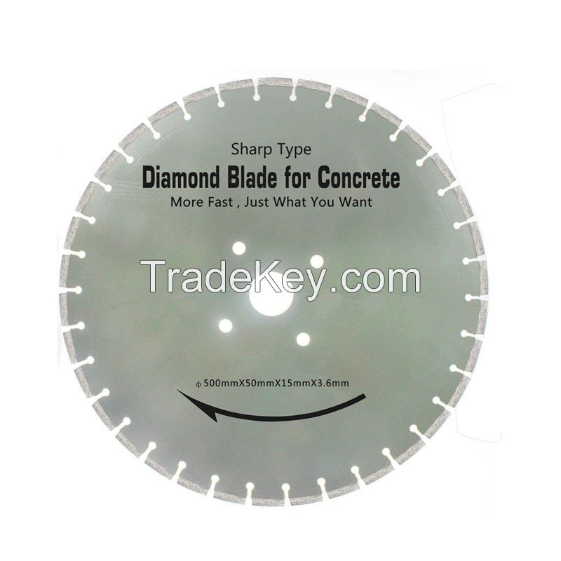 High efficiency diamond cutting blade for reinforce concrete with best price