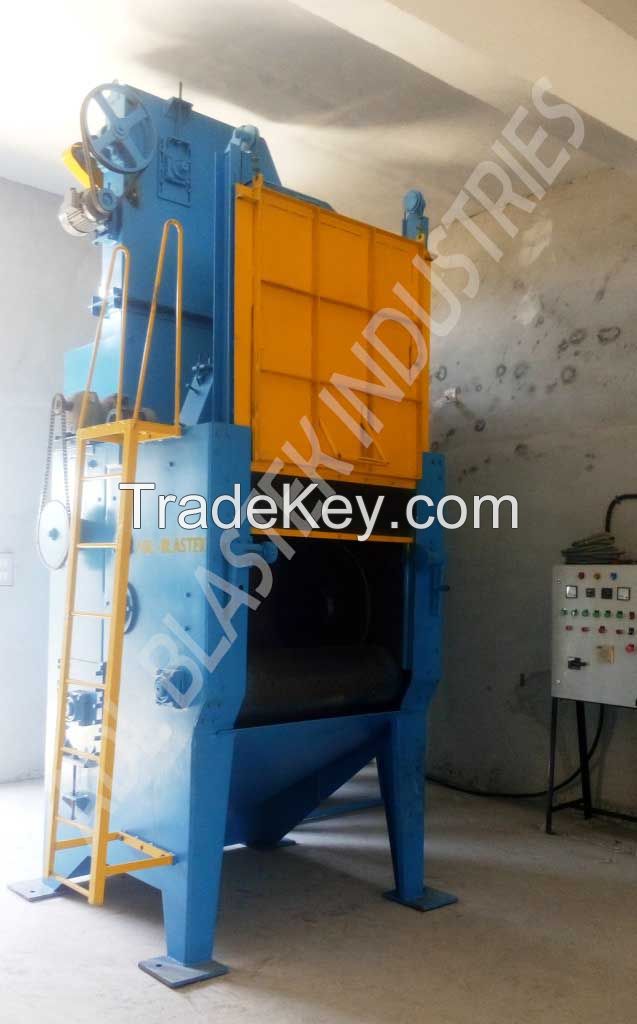 Tumblast type shot blasting machine