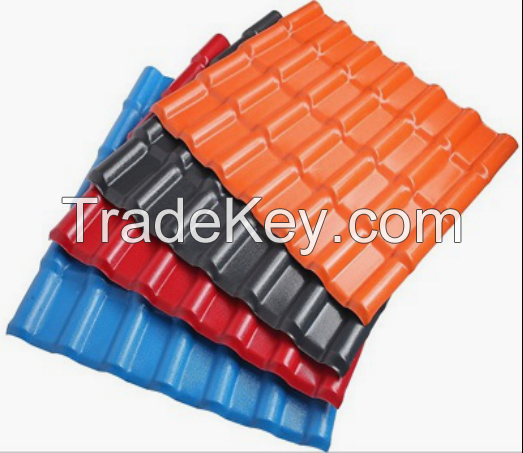 PVC Roof TIle Resin 800 For Buildings