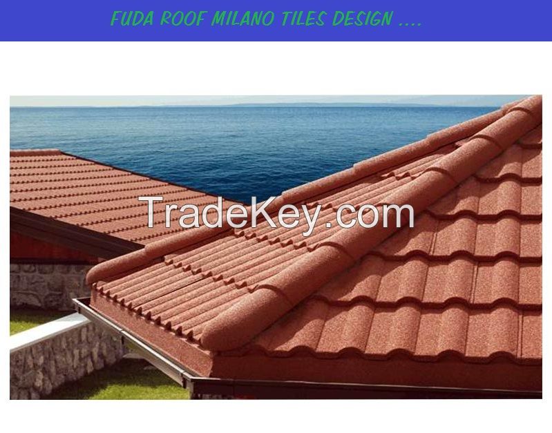 Stone Coated Milano Type Roof Tile
